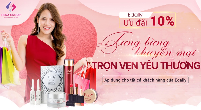 Edally giảm giá 10%